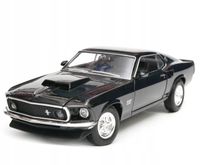 Ford Mustang Boss 429 '69 1:24 model 24067 czarn