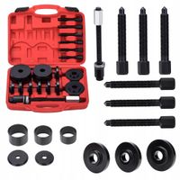 Ściągacz śrubowy do montażu demontażu tulei łożysk piast 19 el KD12517