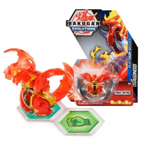 BAKUGAN EVOLUTIONS PLATINUM PYRUS DRAGONOID na Arena.pl