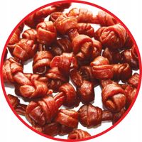 Przysmaki dla psa miękkie węzełki z kaczki 5cm 500g LupiPets