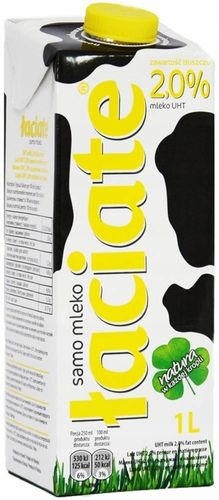 Zestaw 12x Sztuk Mleko UHT Łaciate 2% 1l na Arena.pl