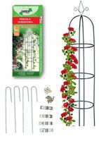 PERGOLA OGRODOWA KOLUMNOWA KOLUMNA SŁUP NA RÓŻE KWIATY pnące + KOTWY 190 cm