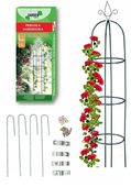 PERGOLA OGRODOWA KOLUMNOWA KOLUMNA SŁUP NA RÓŻE KWIATY pnące + KOTWY 190 cm