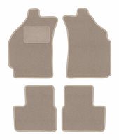 Dywaniki welurowe LUX beżowe do Daewoo Matiz 1997-2007, hatchback