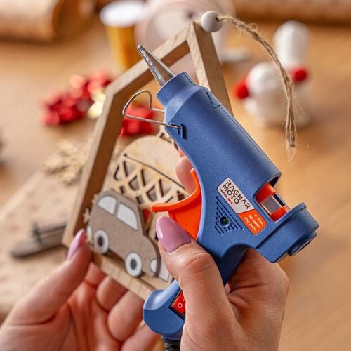 PISTOLET DO KLEJU NA GORĄCO DO KLEJENIA KLEJARKA 7mm +62 WKŁADY KLEJU na Arena.pl