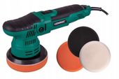POLERKA MIMOŚRODOWA 650W - 125mm | 4 TARCZE POLERSKIE W ZESTAWIE |