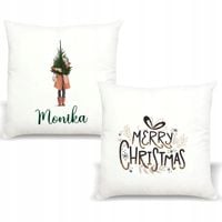 Poduszka z imieniem PREZENT ŚWIĄTECZNY CHOINKA