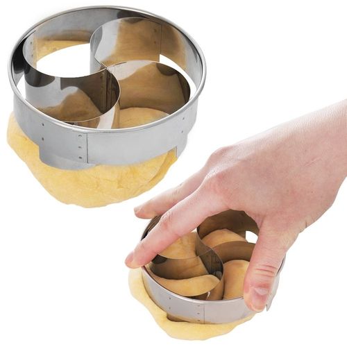 Wykrawacz do Kajzerek Bułek Stalowy Foremka Stalowa Obręcz do Formowania na Arena.pl