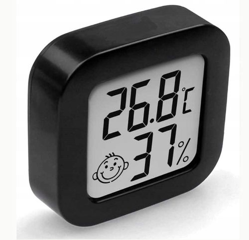 Termometr LGJ GROUP TERMOMETR HIGROMETR czarny na Arena.pl