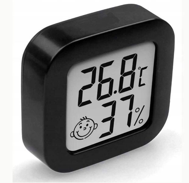 Termometr LGJ GROUP TERMOMETR HIGROMETR czarny zdjęcie 3