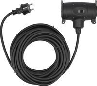 PRZEDŁUŻACZ BUDOWLANY 2G TYP F 15M IP44 - YT-81031