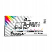 WITAMINY MINERAŁY OLIMP VITA-MIN MULTIPLE SPORT 60 sztuk MAGNEZ CYNK POTAS