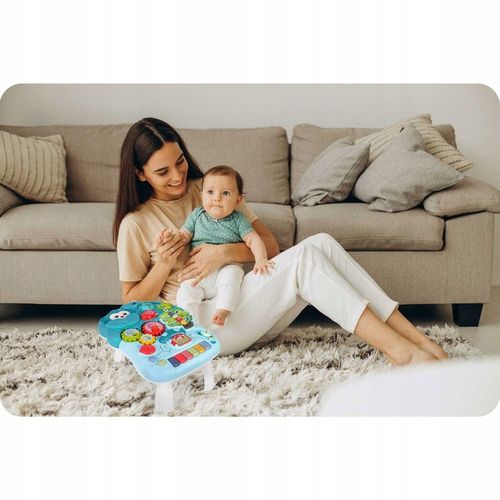 STOLIK EDUKACYJNY DLA DZIECI PCHACZ JEŹDZIK TABLICA 5w1 PREZENT NA ROCZEK na Arena.pl