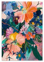 Plakat abstrakcja kwiaty 30x40 cm