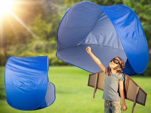 NAMIOT PLAŻOWY PARAWAN SAMOROZKŁADAJĄCY DUŻY NA PLAŻĘ DO OGRODU OCHRONA UV na Arena.pl