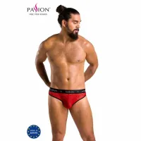 passion slip mike czerwony l/xl - nowoczesne męskie szorty