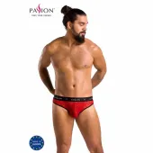 passion slip mike czerwony l/xl - nowoczesne męskie szorty