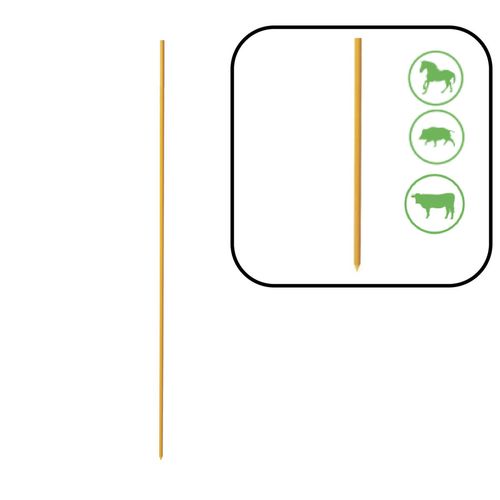 Palik (drewniany) Pastormatic Ogrodzenie Ø 12 mm 120 cm 50 Sztuk na Arena.pl