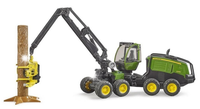 Bruder 02135 Harwester John Deere z pniem