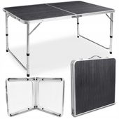 STOLIK SKŁADANY TURYSTYCZNY KEMPINGOWY OGRODOWY WALIZKA POD NAMIOT 120x60
