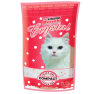 SUPER BENEK CRYSTAL Compact Żwirek silikonowy kota królika gryzoni 3,8 L