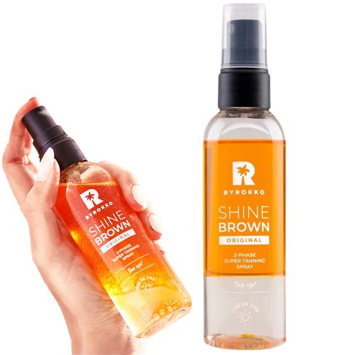 Byrokko Shine Brown Dwufazowy Spray Opalający na Arena.pl