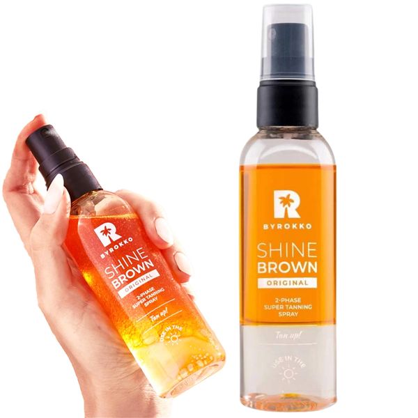 Byrokko Shine Brown Dwufazowy Spray Opalający zdjęcie 13