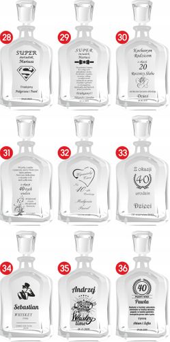 Prezent URODZINY Dla Taty Mamy Brata Dziadka Babci Karafka na Arena.pl