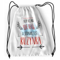 Plecak Dla Kuzynki Sportowy Szkolny Worek Torba Z Nadrukiem Ze Zdjęciem
