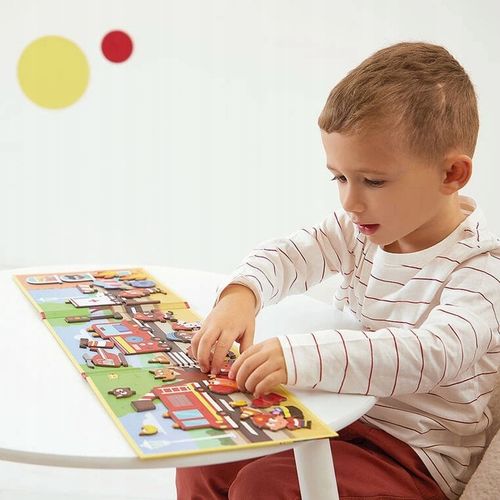 Układanka Magnetyczna Strażacy Magneti'stories dla dzieci, 3 lata+, Janod na Arena.pl