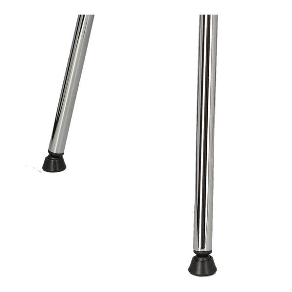 Krzesło Cloe szare ciemne/ chrom zdjęcie 10