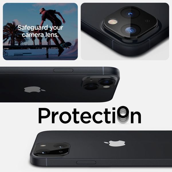 osłona aparatu spigen optik.tr camera protector 2-pack iphone 14 / 14 zdjęcie 11