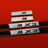 Listwa progowa BMW X3 E83 M X3 Stal nierdzewna 304 połysk 4szt