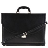 Teczka męska skórzana KEMER B 580/DW Czarna