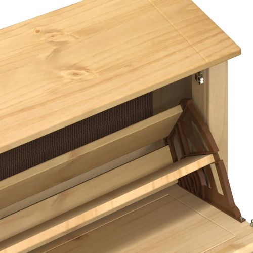 Szafka na buty Corona, 99x32x47 cm, lite drewno sosnowe na Arena.pl