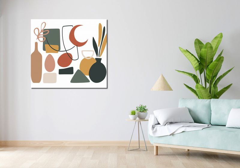 Obraz 100x90cm Formy Wyzwolone zdjęcie 2