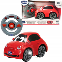 CHICCO FIAT 500 Z PILOTEM STEROWANY CZERWONY