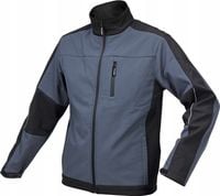 SOFTSHELL KURTKA MĘSKA XXL WODOODPORNA NIMBOSTRATUS CIEMNOSZARA OUTDOOR