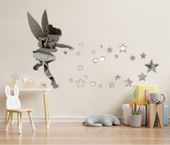 Eteryczna Wróżka — lustro akrylowe dla dzieci 760×460 mm