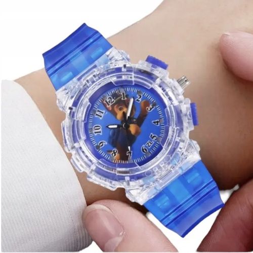 zegarek chłopięcy dziecięcy paw PSI PATROL dla chłopca dzieci CHASE ledowy na Arena.pl