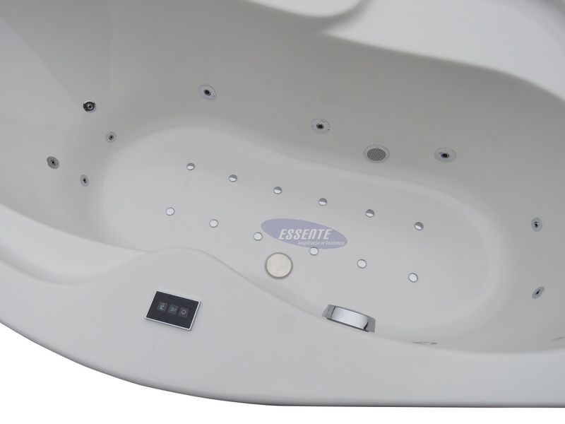 WANNA Z HYDROMASAŻEM NAROŻNA ASYMETRYCZNA 150x100 SPA JACUZZI zdjęcie 18