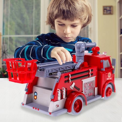 WÓZ STRAŻACKI NA BAŃKI MYDLANE STRAŻ POŻARNA EDEK AUTO DO BANIEK SAMOCHÓD na Arena.pl