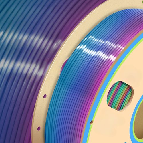 Filament PLA Silk Gradient Tęcza Wielokolorowy 1.75mm 1kg do Drukarki 3D na Arena.pl