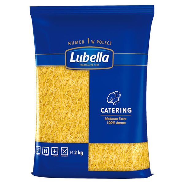 Lubella Catering Makaron kokardki 2 kg zdjęcie 1