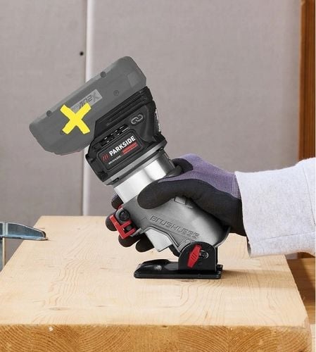 AKUMULATOROWA FREZARKA GÓRNOWRZECIONOWA PARKSIDE 20 V ZESTAW + WALIZKA na Arena.pl