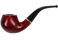 Fajka z Drewna Kauczukowego w Zamszowym Etui o Długości 14cm Gentelo