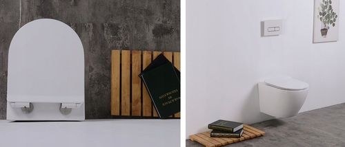 7w1 STELAŻ GEBERIT+WC NOVA RIMLESS+DESKA+PRZYCISK+MATA na Arena.pl