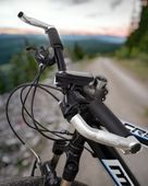 Latarka Lampka Rowerowa Solarna Zestaw Przód Tył