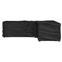 Pokrowiec na narożne meble ogrodowe, 16 oczek, 250x250x70 cm