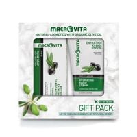 Zestaw MACROVITA: nawilżający krem do dłoni 60ml + mydełko naturalne z oliwą 125g